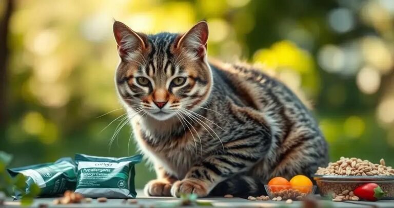alergia alimentar em gatos