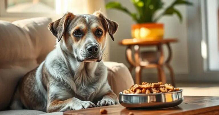 alimentacao para cachorro idoso