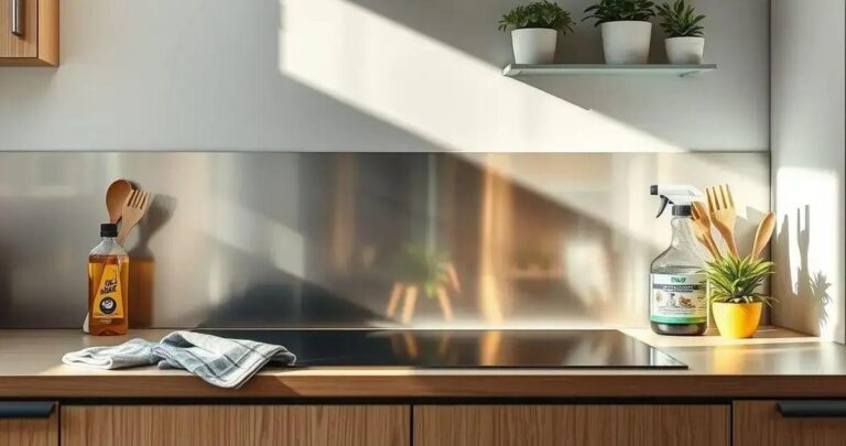 limpar fogão de inox