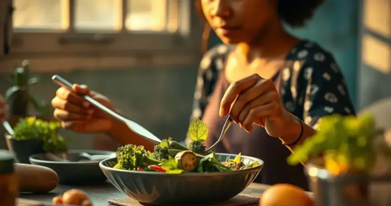alimentação saudável e saúde mental