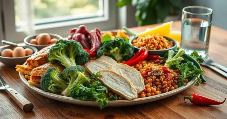 alimentação saudável para ganhar massa muscular