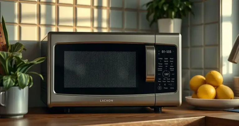 como limpar microondas fácil