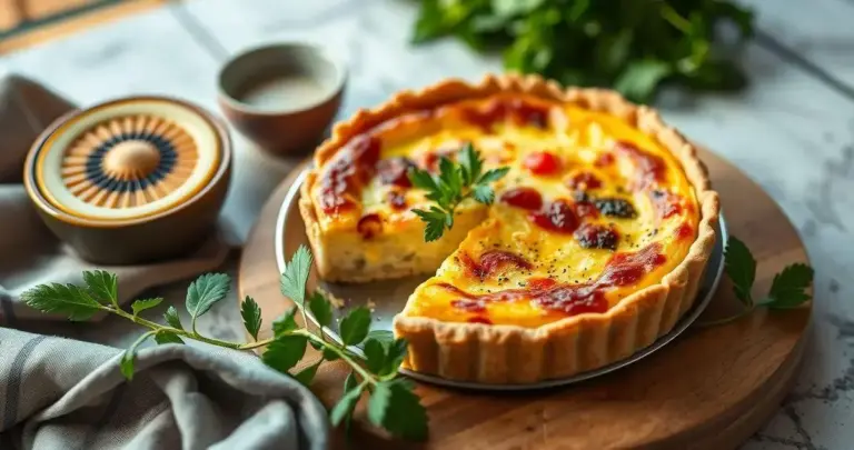 fazer quiche lorraine tradicional