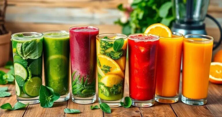receitas de sucos detox